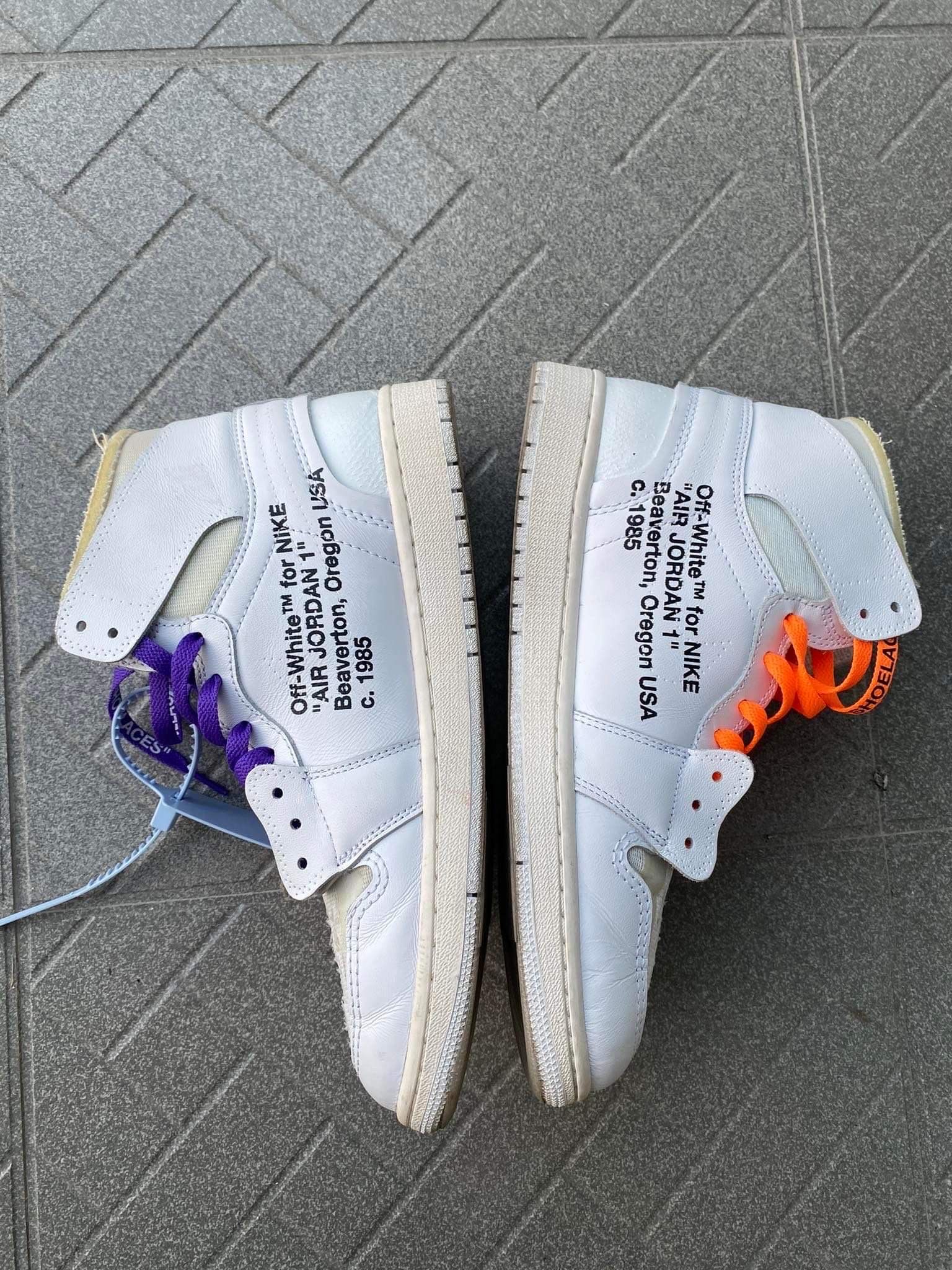 Off-White × Nike Air Jordan 1 Retro High "White"