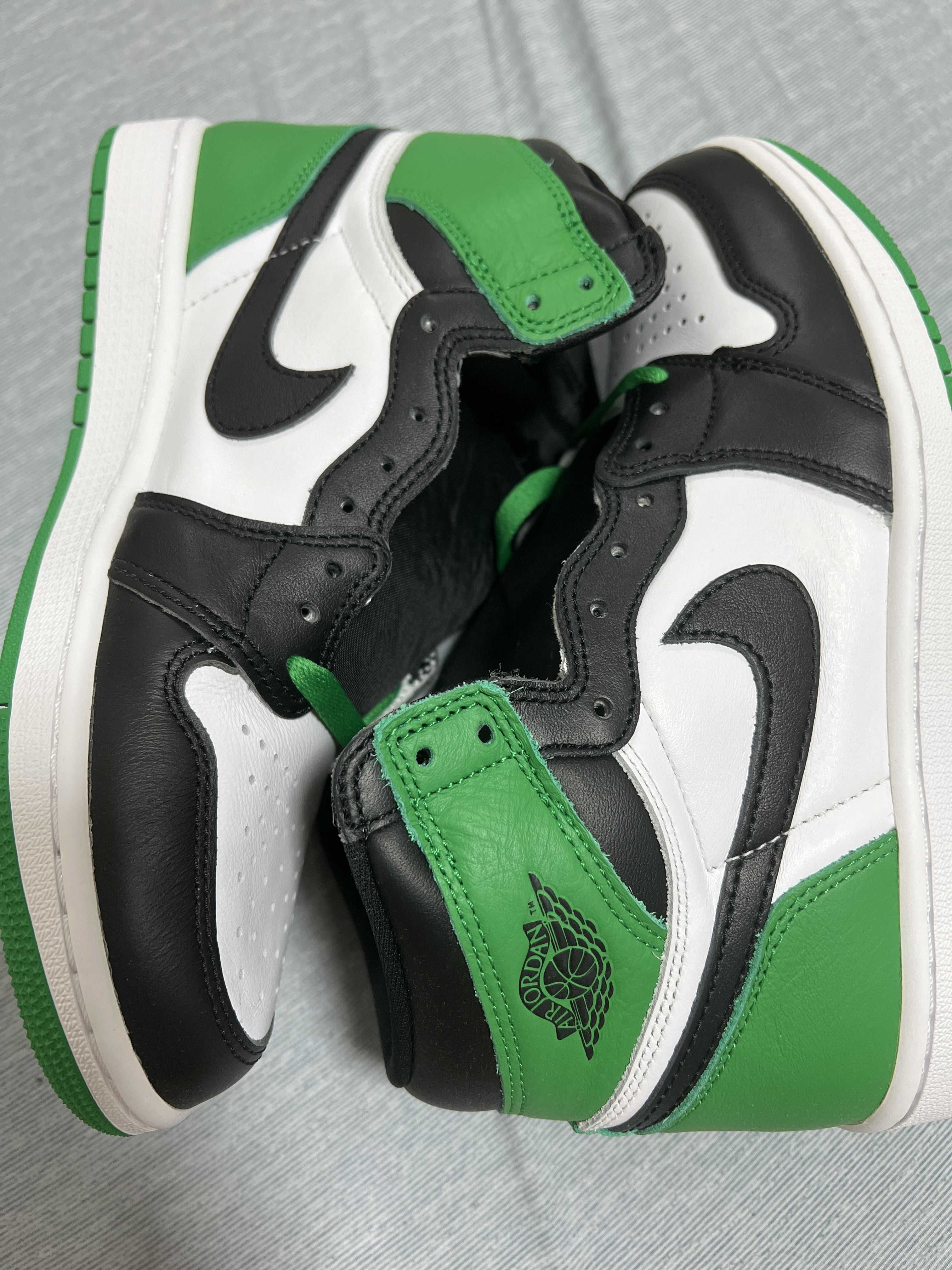 Nike Air Jordan 1 Retro High OG "Celtics/Black and Lucky Green" (2023)