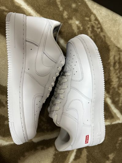 Supreme × Nike Air Force 1 Low "White"