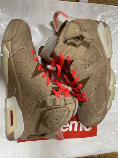 Travis Scott × Nike Air Jordan 6 "British Khaki"