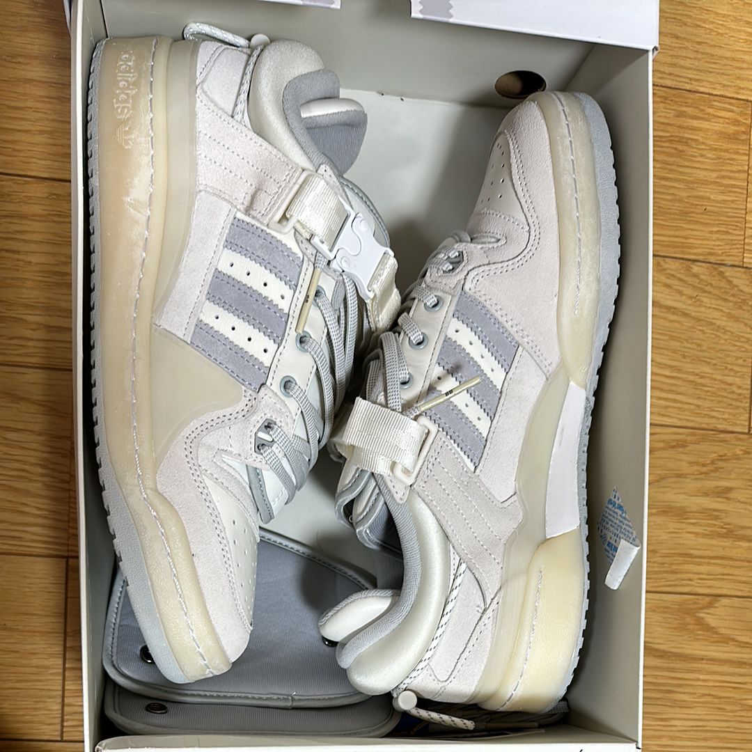 Bad Bunny × adidas Forum Low "White Bunny"