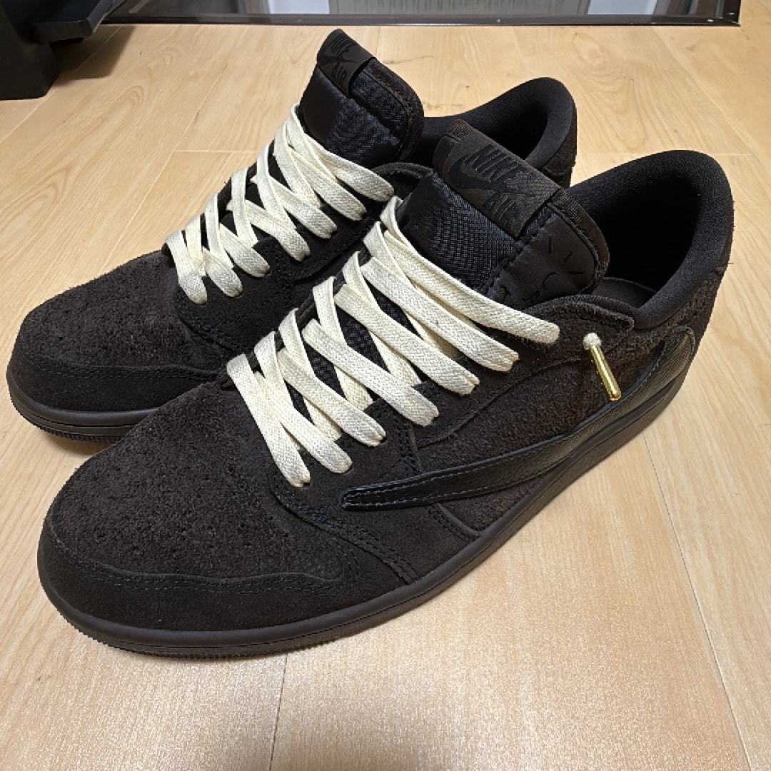 Travis Scott × Nike Air Jordan 1 Low OG SP "Velvet Brown and Dark Mocha"