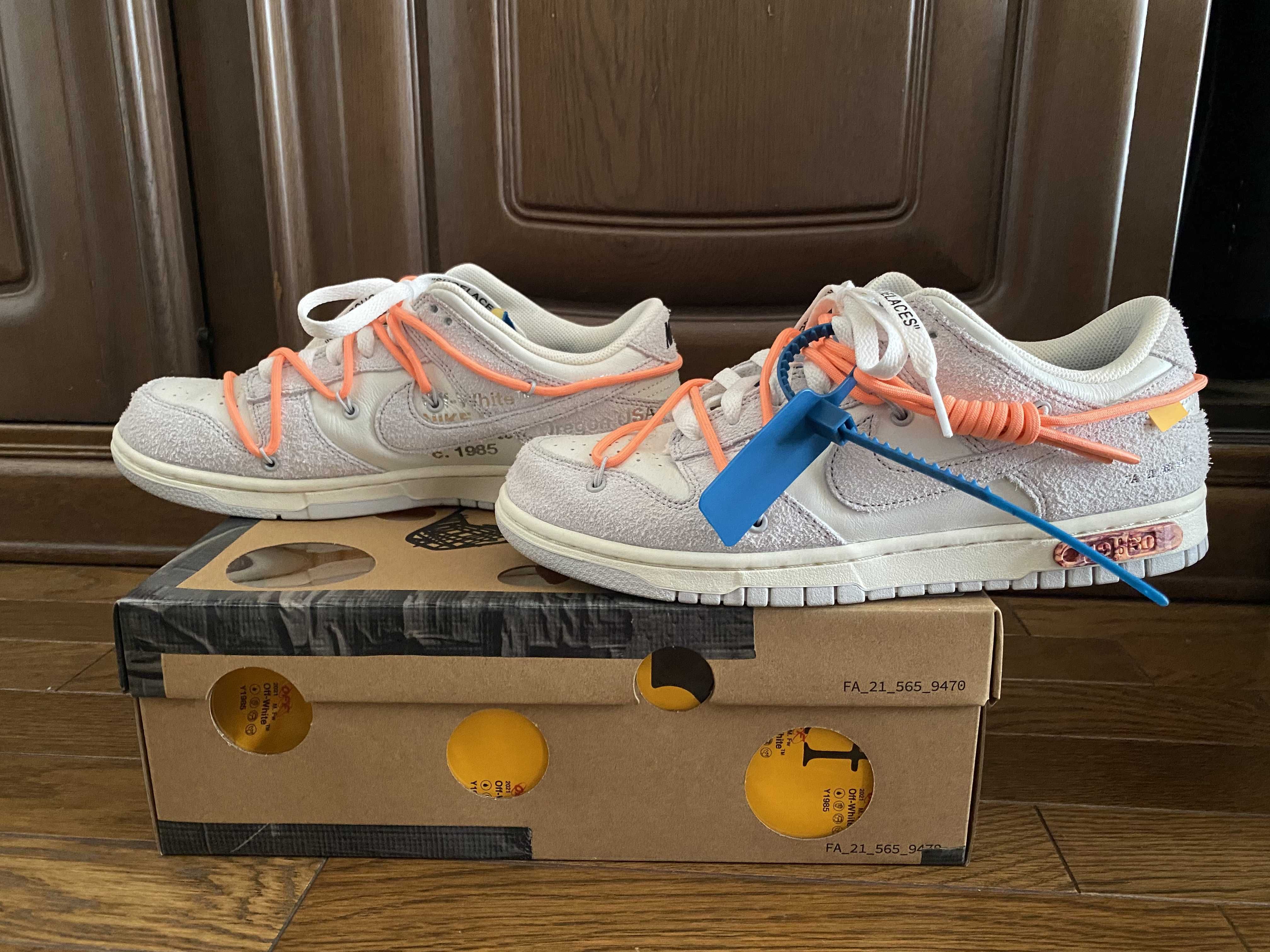 Off-White × Nike Dunk Low 1 of 50 "Lot.19"