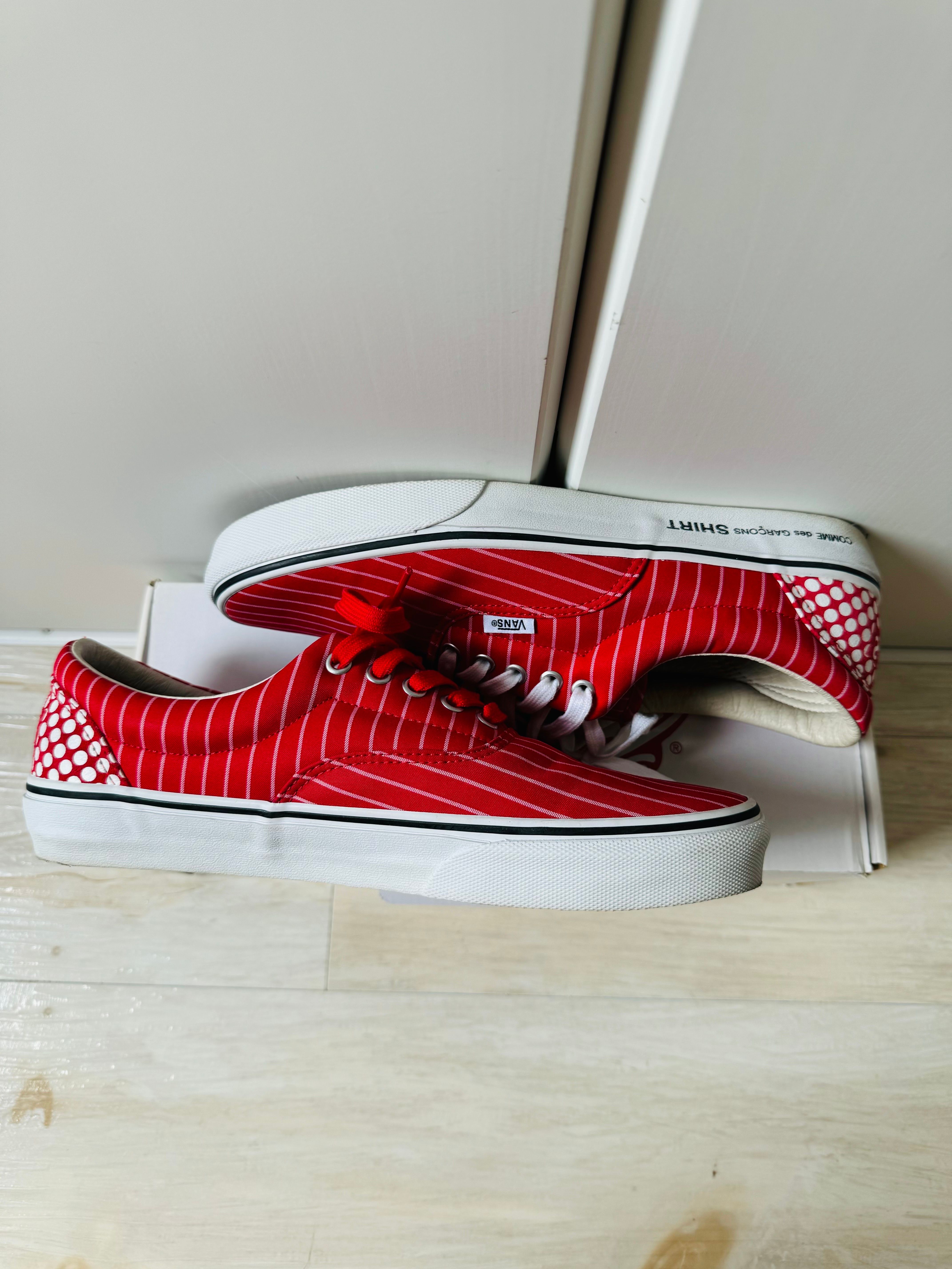 Supreme x CDG × Vans Era Harold Hunter "Red"