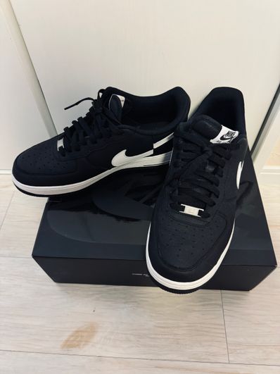 Supreme × COMME des GARCONS SHIRT × Nike Air Force 1 Low "Black/White" (2018)