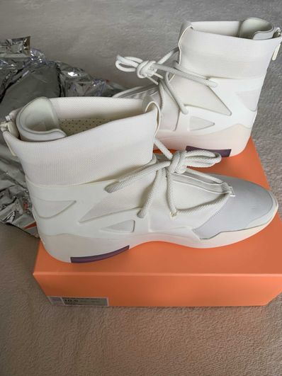 Fear Of God × Nike Air 1 "Sail Black"