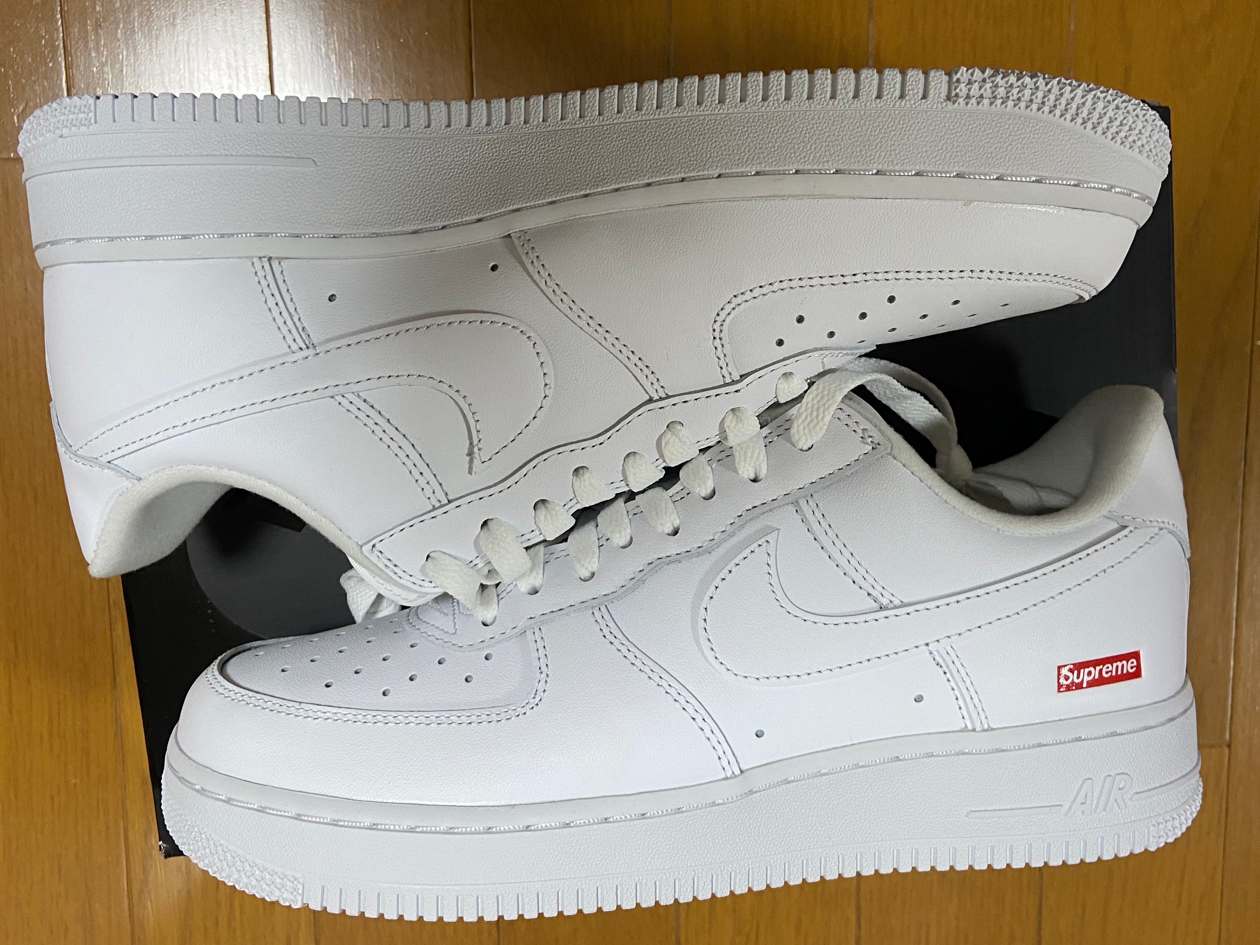 Supreme × Nike Air Force 1 Low "White"