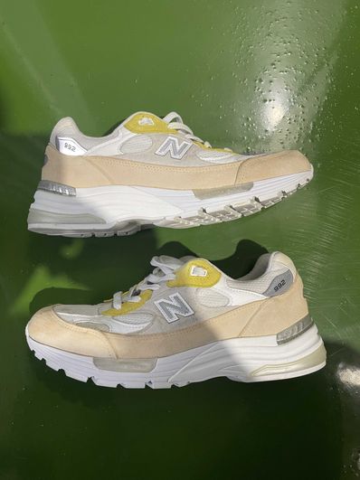 Paperboy × New Balance 992 "Fried Egg"