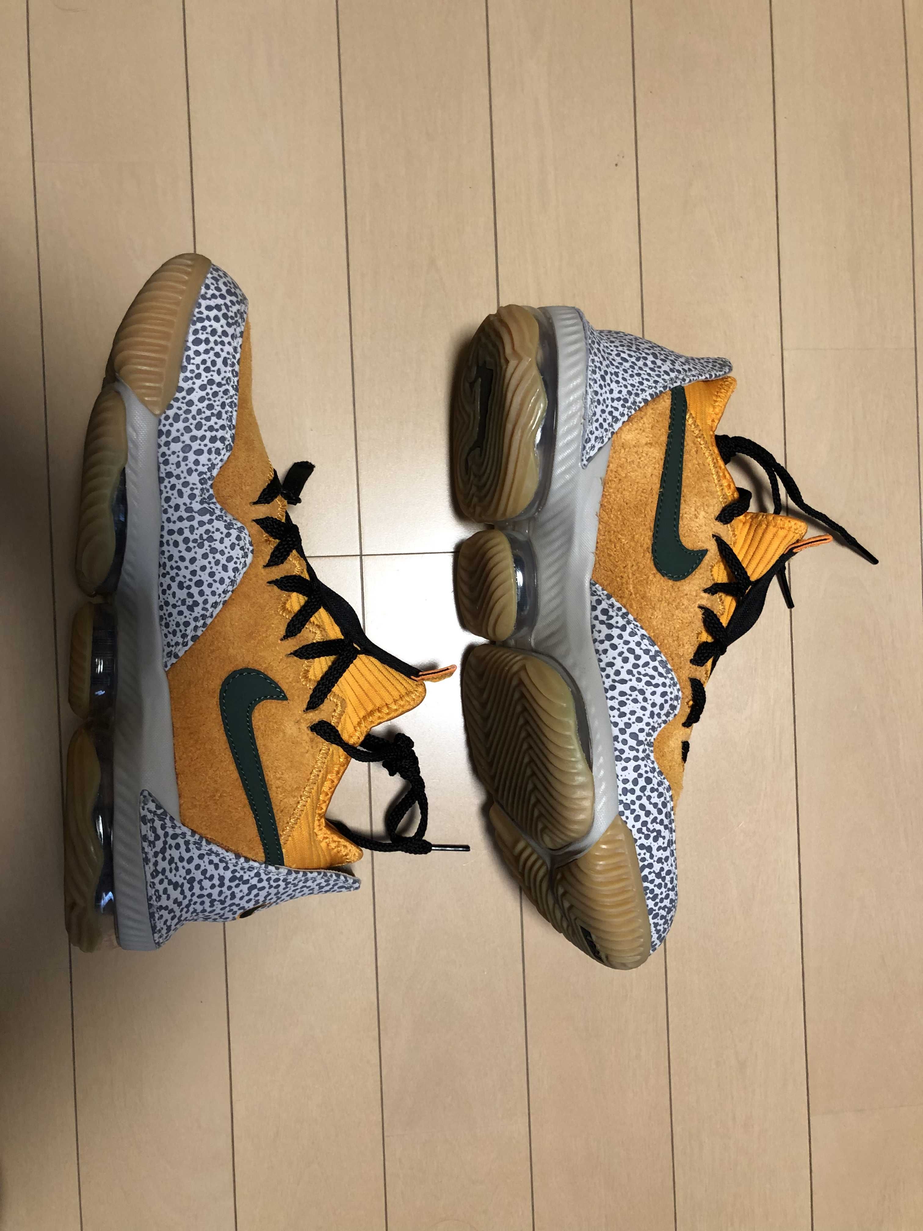 atmos × Nike LeBron 16 Low "Safari" (CD9471-800/CI3358-800)