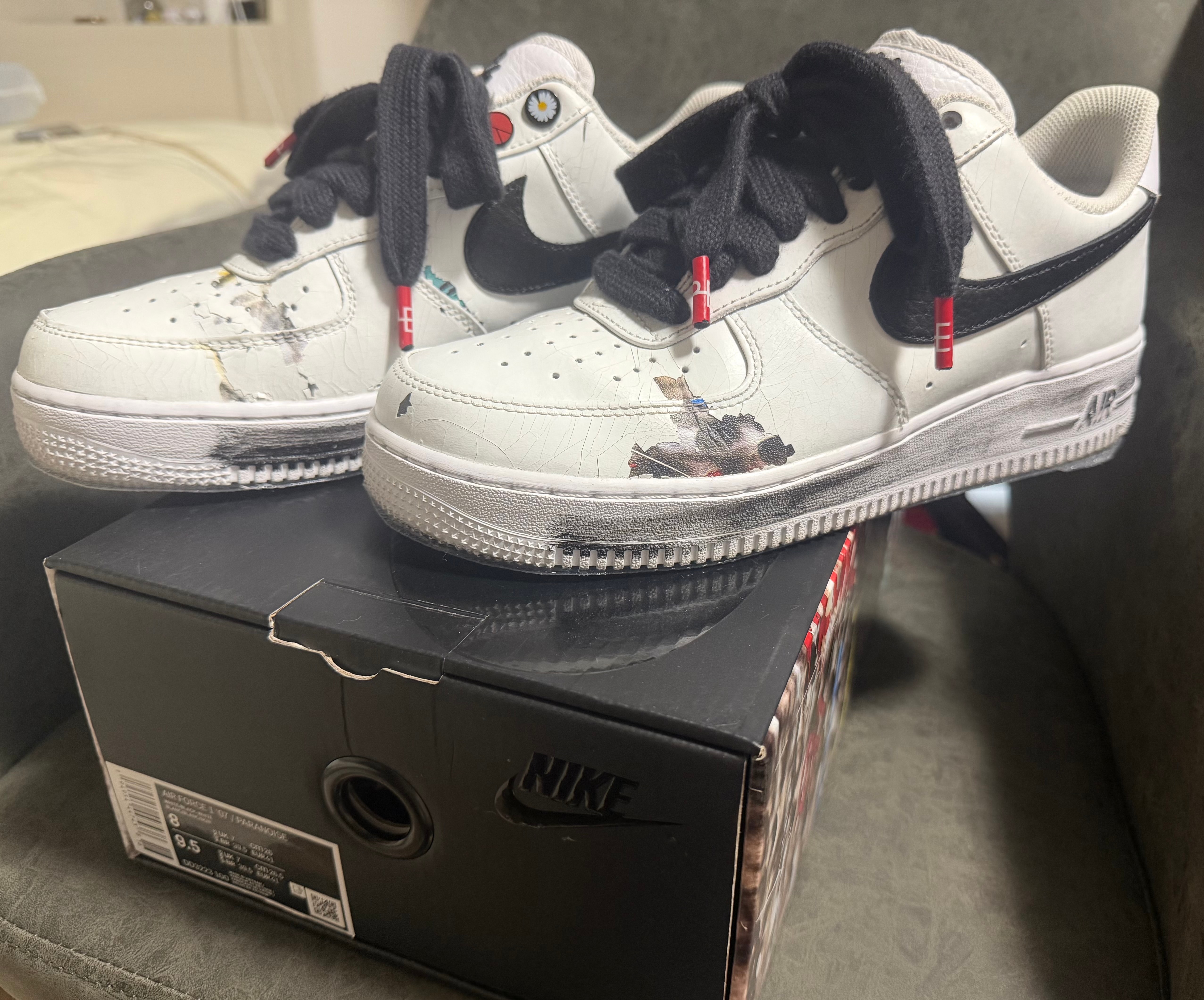 PEACEMINUSONE × Nike Air Force 1 Low "Para-noise/White/Black" / G-DRAGON