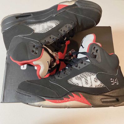 Supreme × Nike Air Jordan 5 Retro "Black"