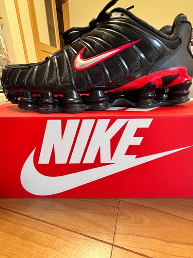 Nike Shox TL "Black/University Red/Metallic Silver"