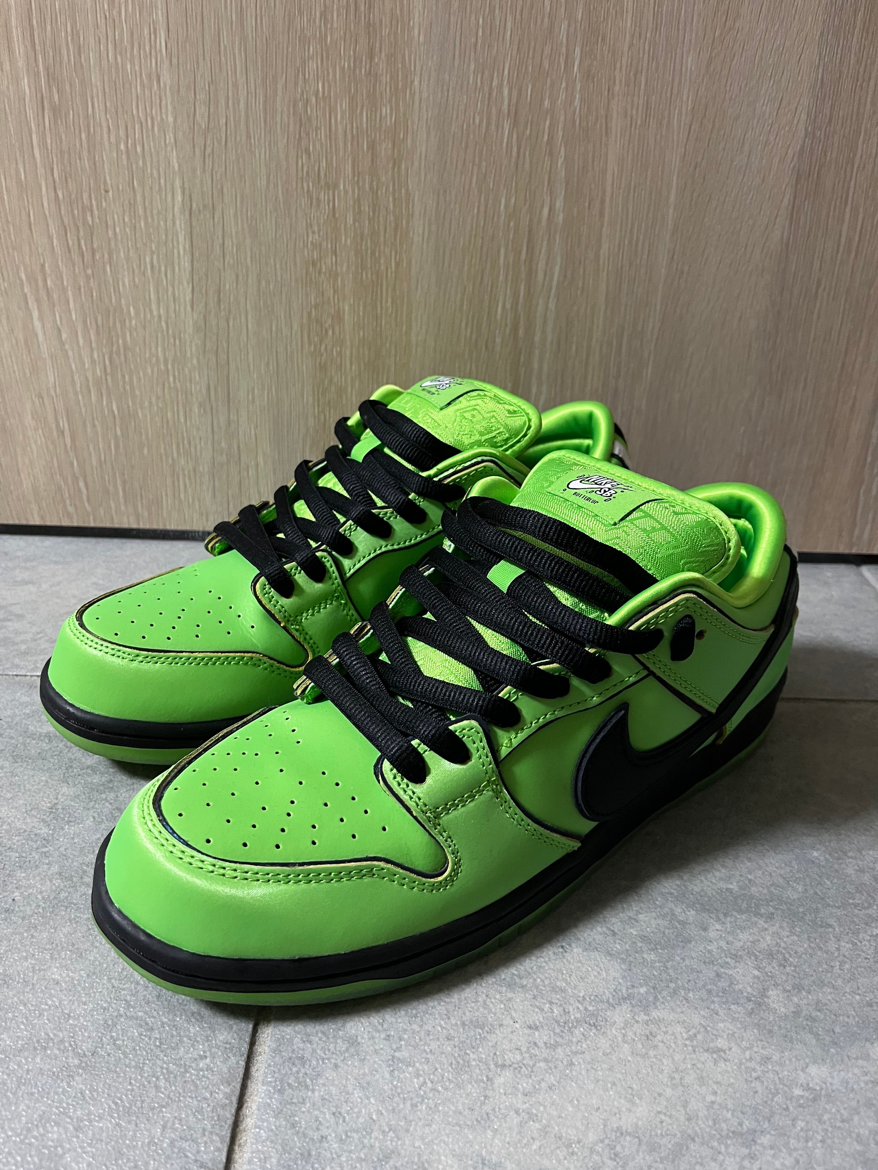 The Powerpuff Girls × Nike SB Dunk Low Pro QS "Buttercup"