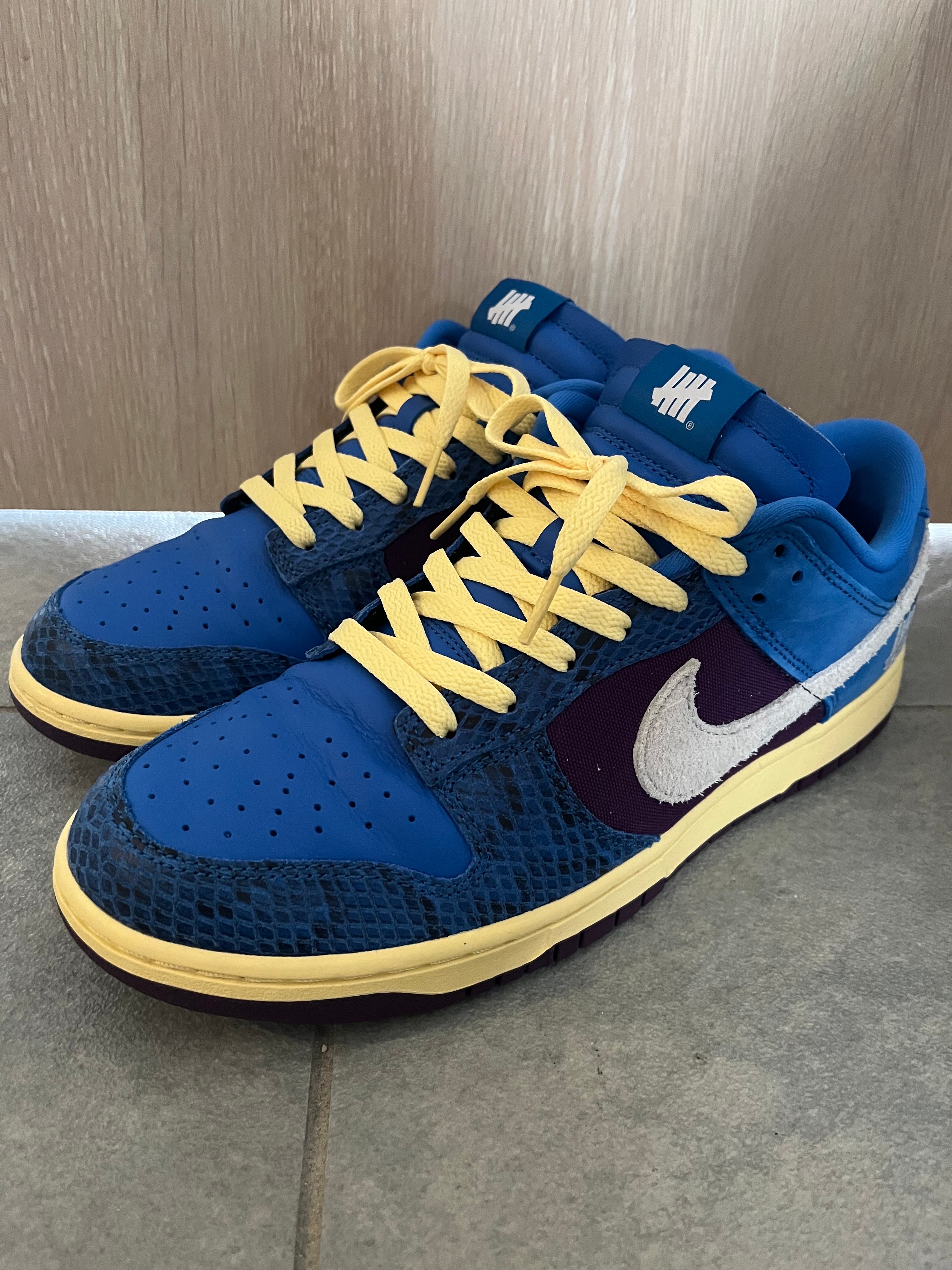 UNDEFEATED × Nike Dunk Low SP "Royal"