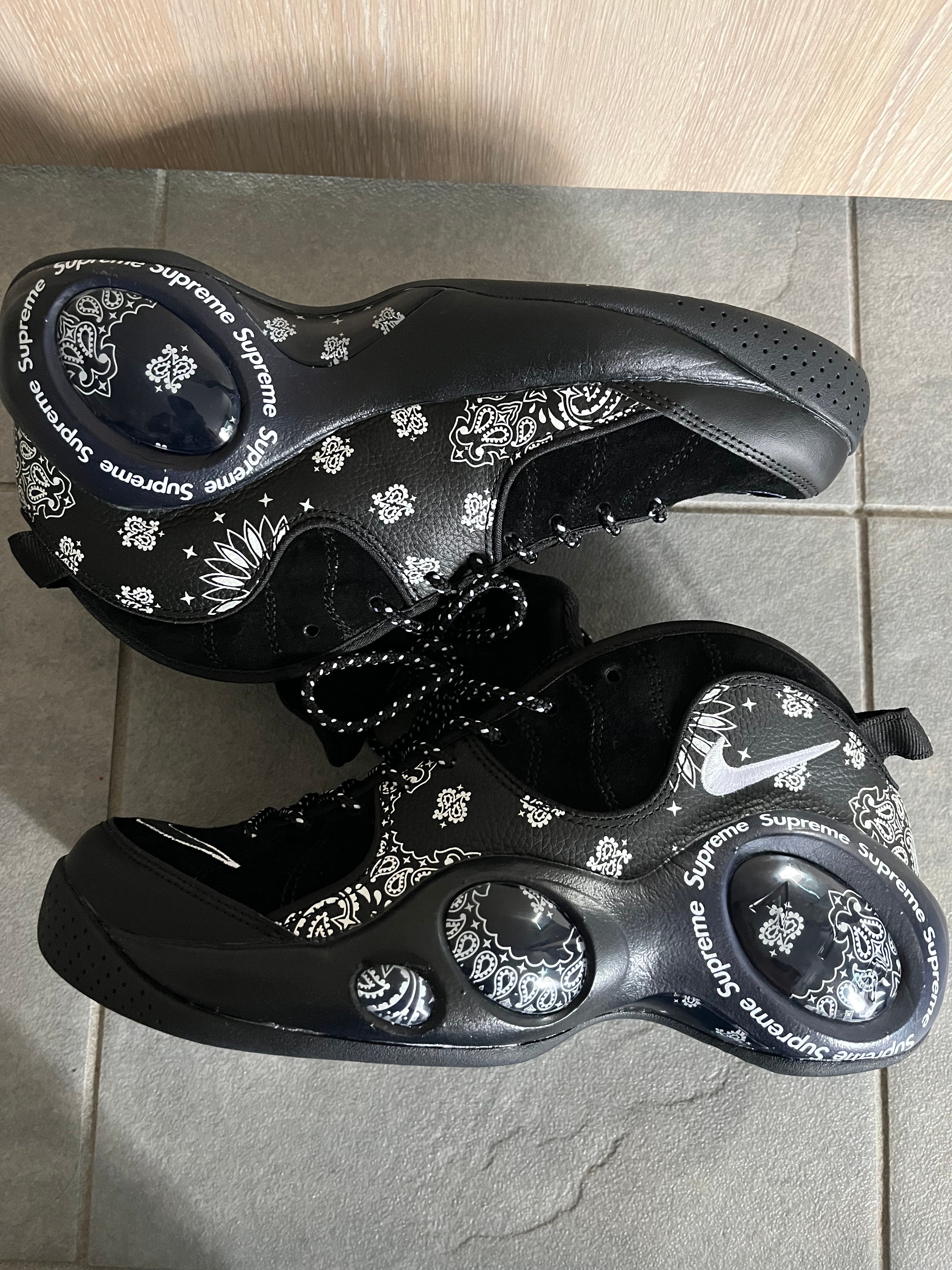 Supreme × Nike Air Zoom Flight 95 SP "Black/White"