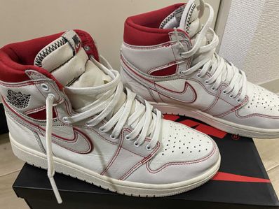 Nike Air Jordan 1 Retro High OG "Sail/University Red"
