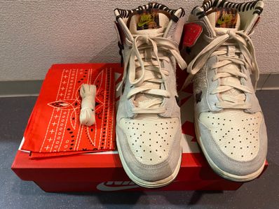 BODEGA × NIKE DUNK HIGH "SAIL MULTI" (F&F)