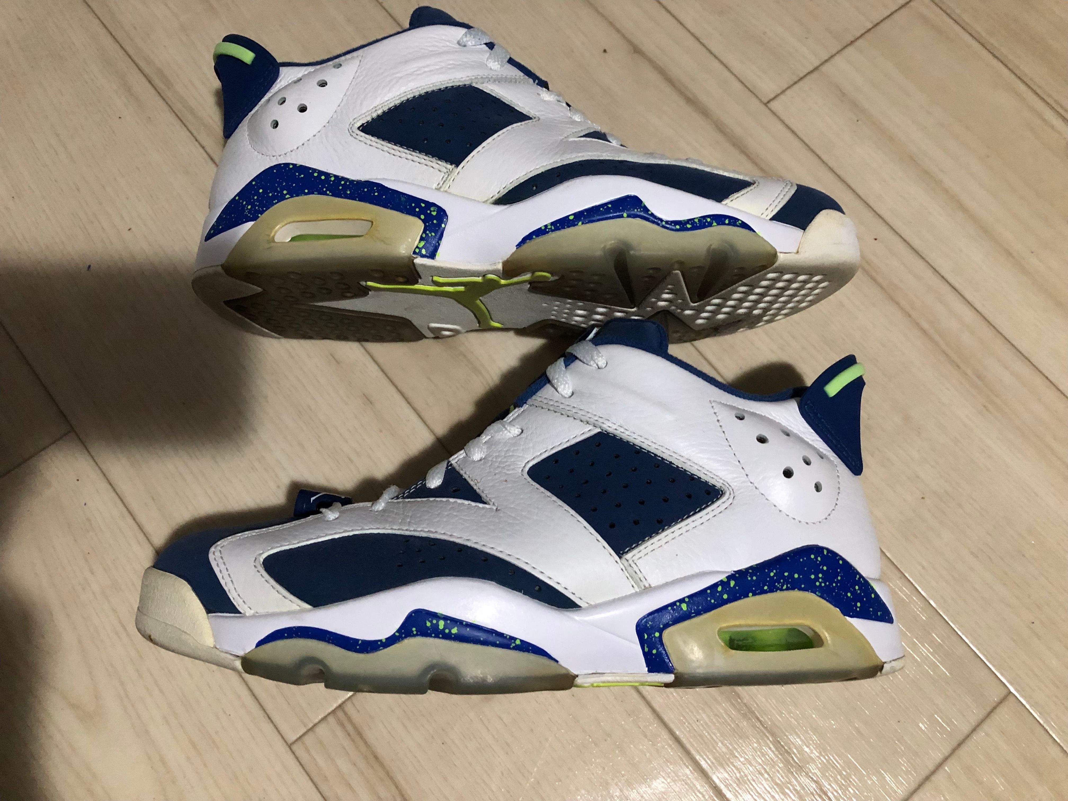 NIKE AIR JORDAN 6 RETRO LOW "GHOST GREEN"