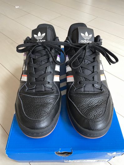 adidas Forum Low CL "Core Black/Semi Solar Orange/Shock Purple"