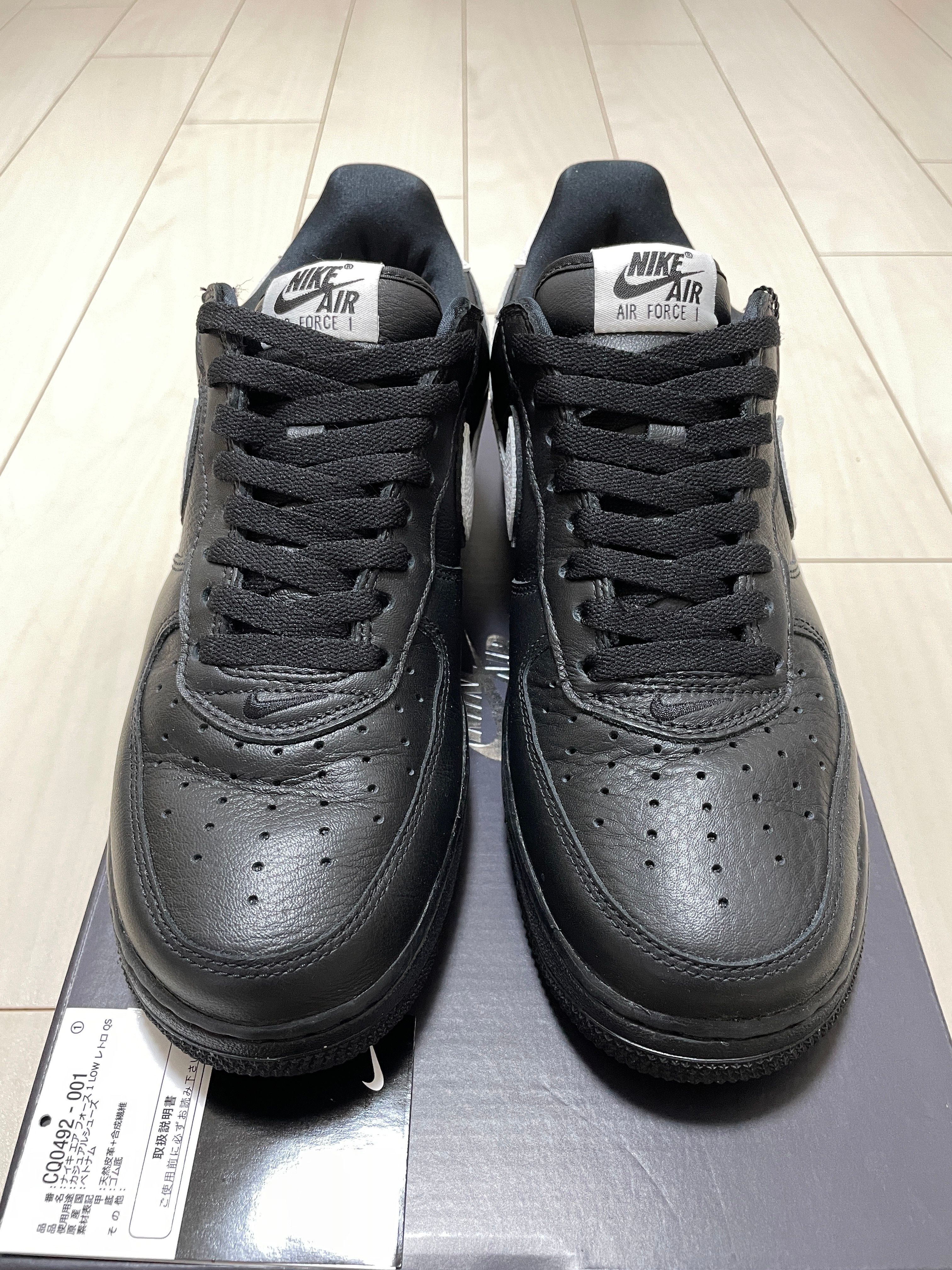 Nike Air Force 1 Low Retro QS "Black and White" (2024) CQ0492-001