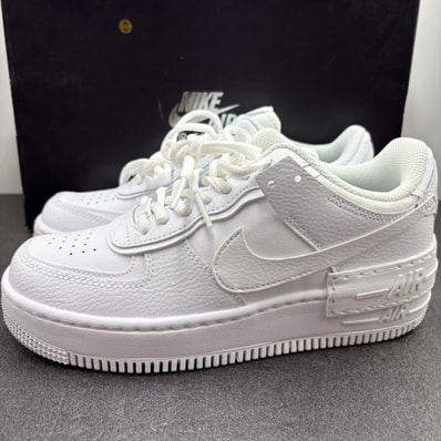 Nike Women's Air Force 1 Low Shadow "Triple White"