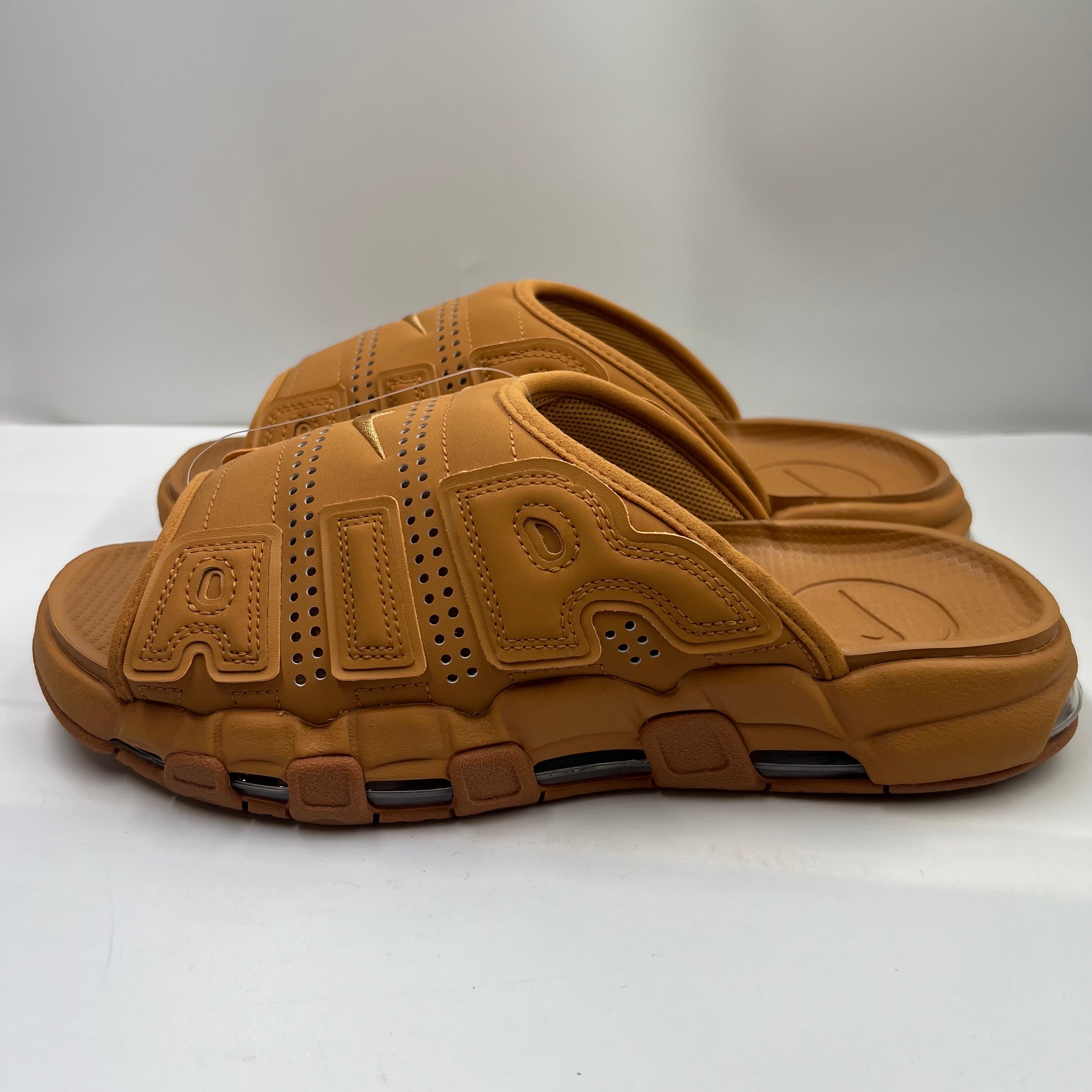 Nike Air More Uptempo Slide "Flax" (FZ3113-200/FZ3116-200)