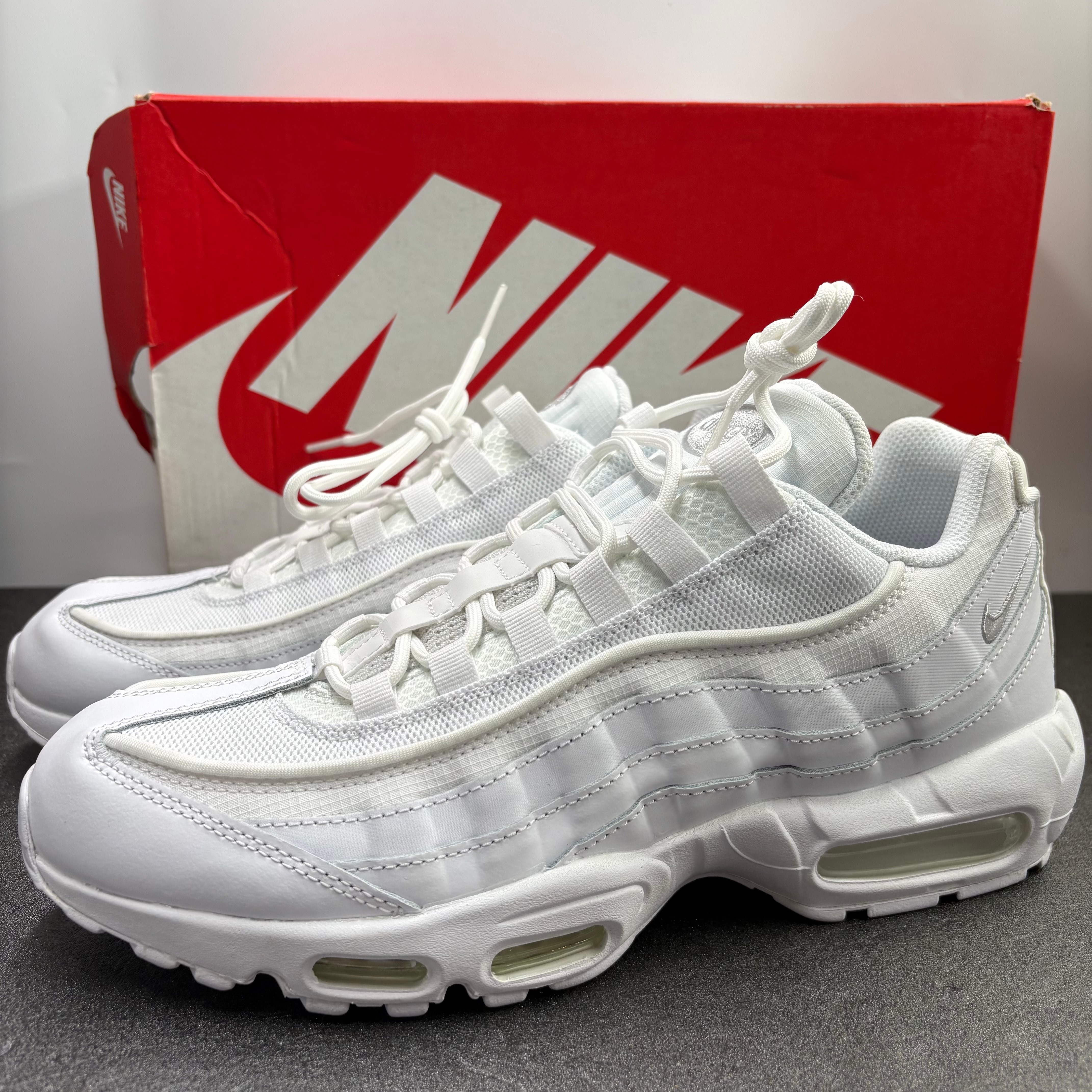 Nike Air Max 95 Essential "White/Grey Fog"