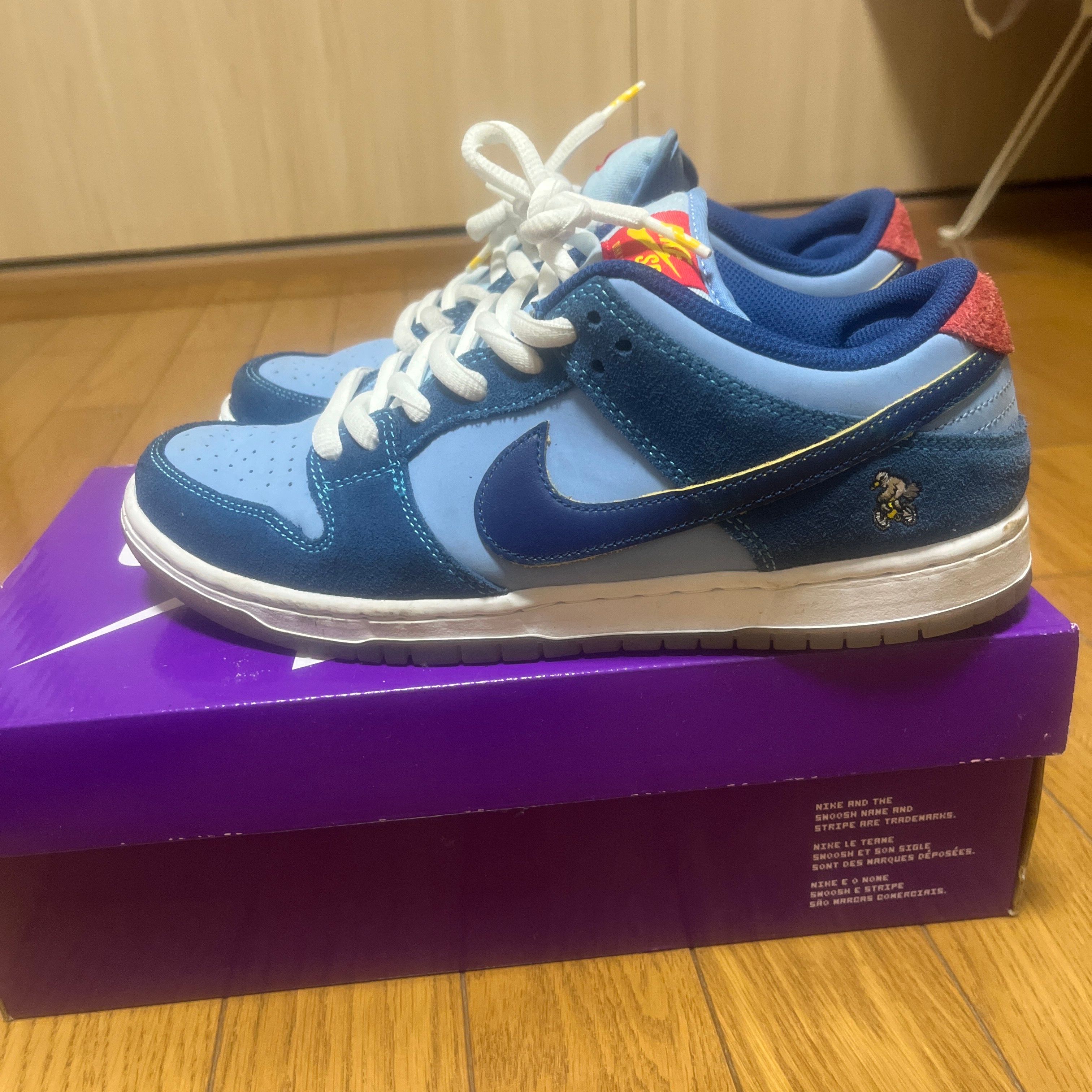 Why So Sad? × Nike SB Dunk Low "Coastal Blue/Speed Yellow-University Red"