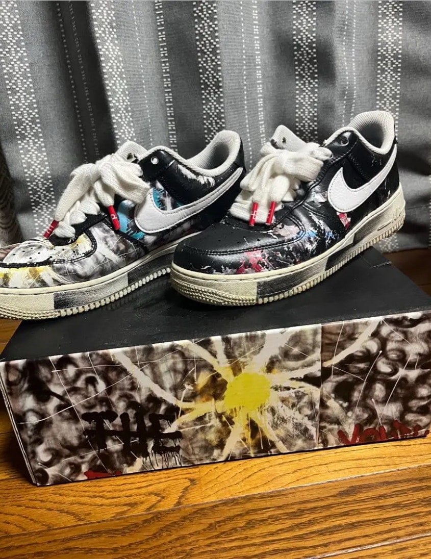 PEACEMINUSONE × Nike Air Force 1 Low Para Noise "Black" / G-DRAGON