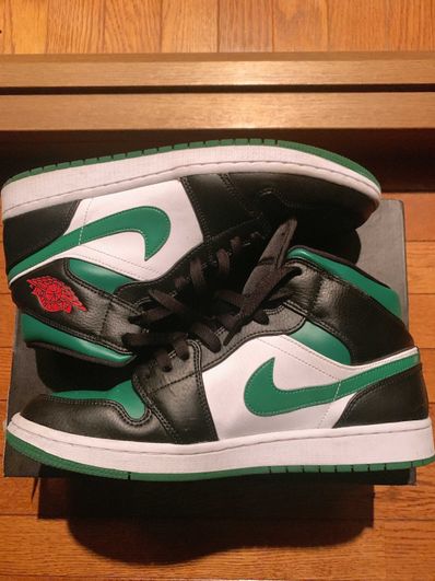 NIKE AIR JORDAN 1 MID "PINE GREEN"
