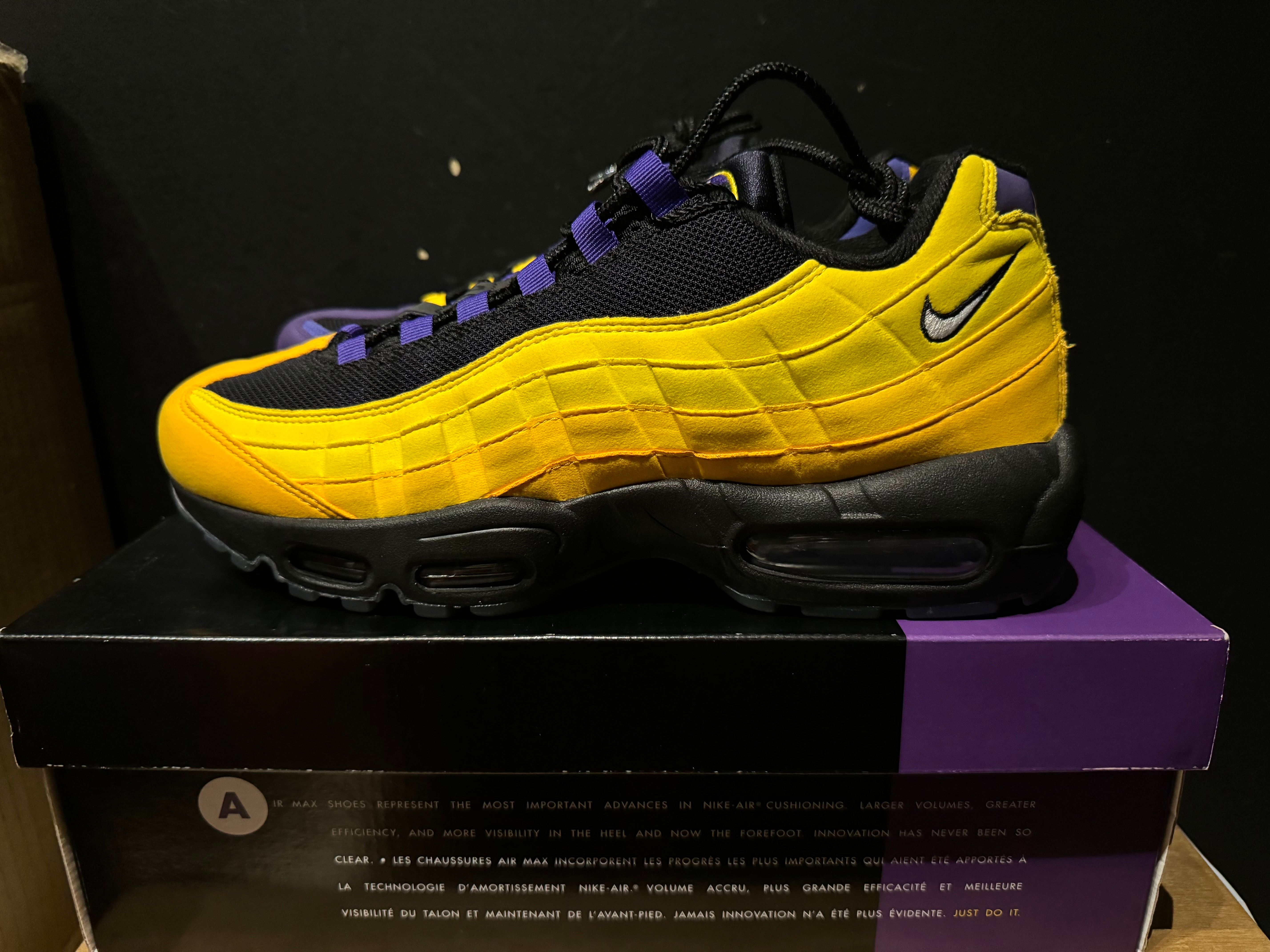 Nike Air Max 95 NRG "Lebron/Lakers Home Team"