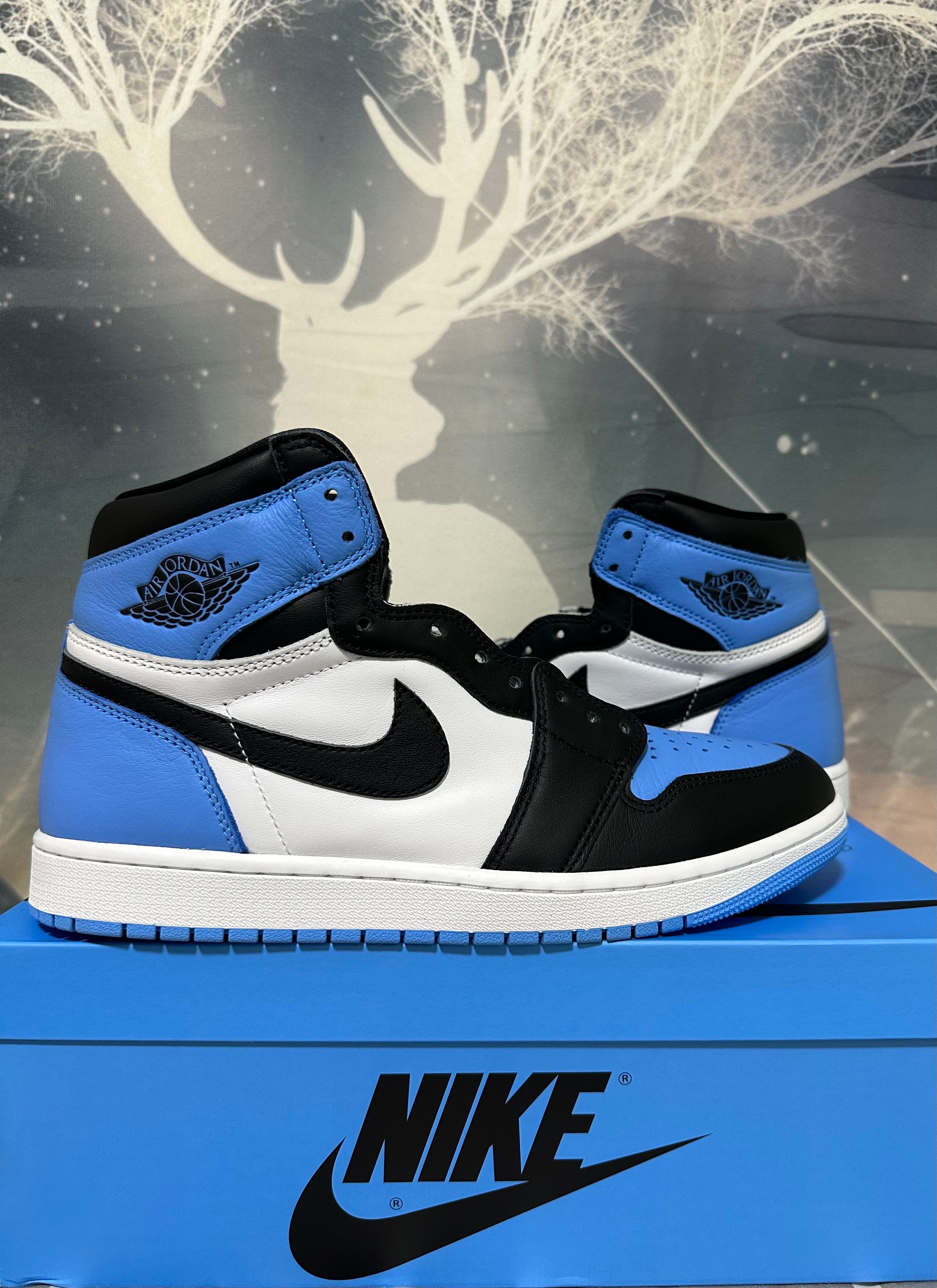 Nike Air Jordan 1 Retro High OG "University Blue/UNC Toe"