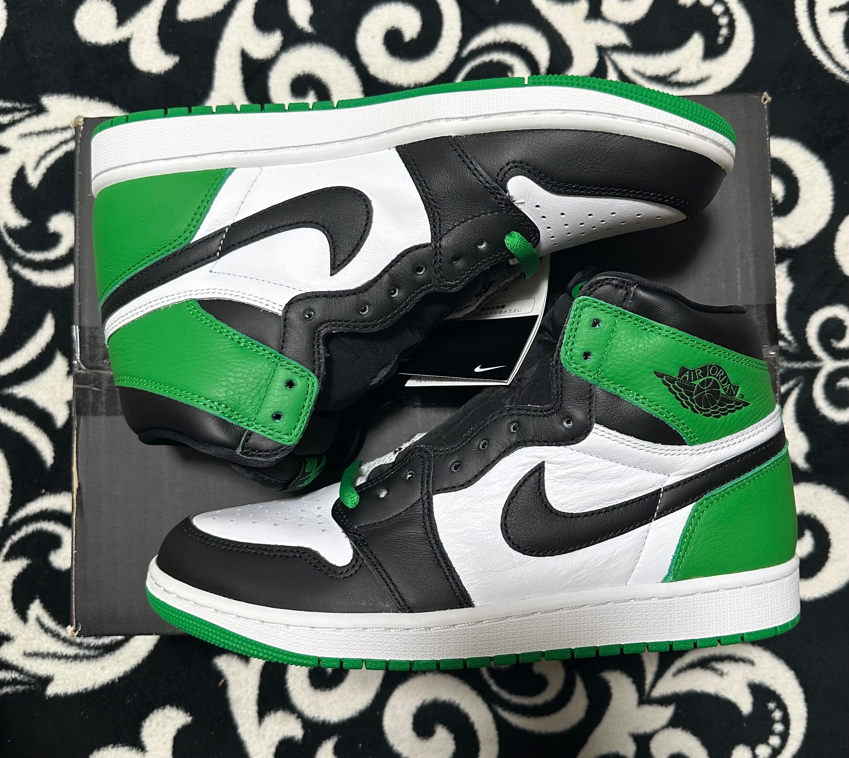 Nike Air Jordan 1 Retro High OG "Celtics/Black and Lucky Green" (2023)