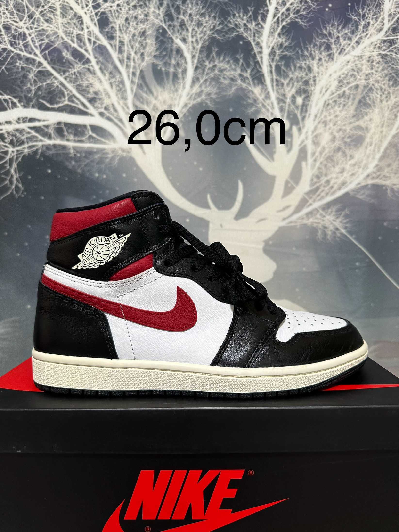 Nike Air Jordan 1 Retro High "Black/White/Sail/Gym Red"    