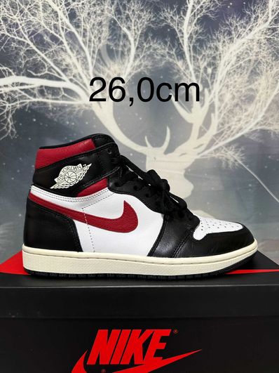 Nike Air Jordan 1 Retro High "Black/White/Sail/Gym Red"