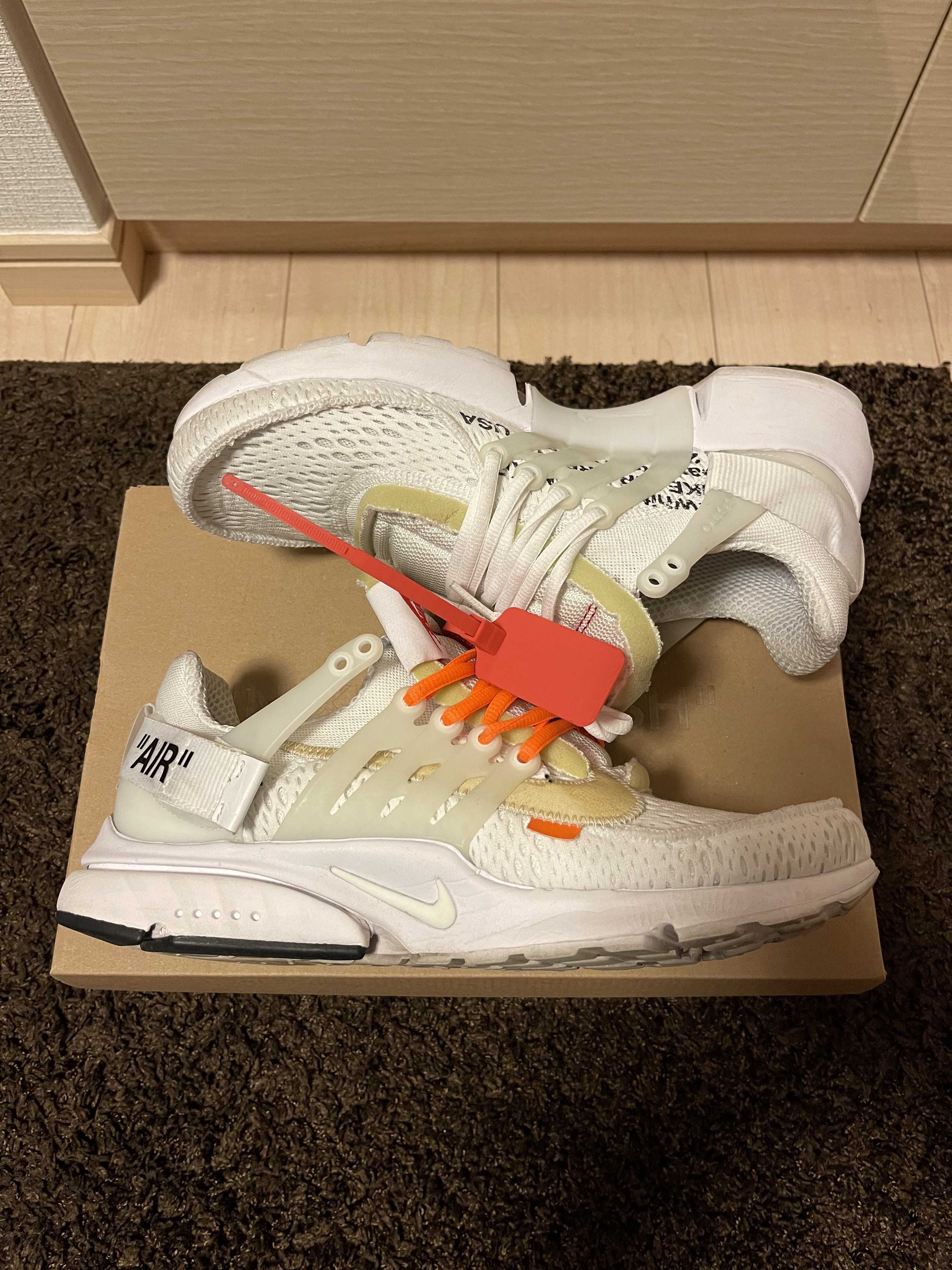 Off-White × Nike Air Presto "White/Black/Cone"