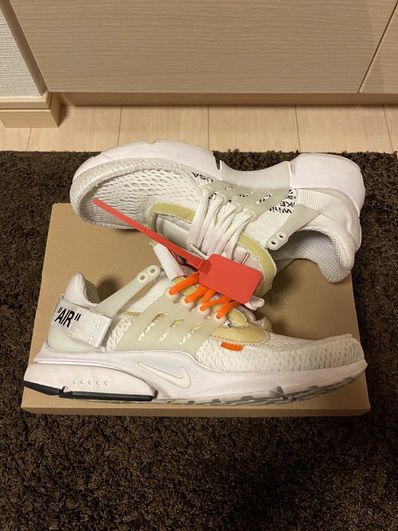 Off-White × Nike Air Presto "White/Black/Cone"