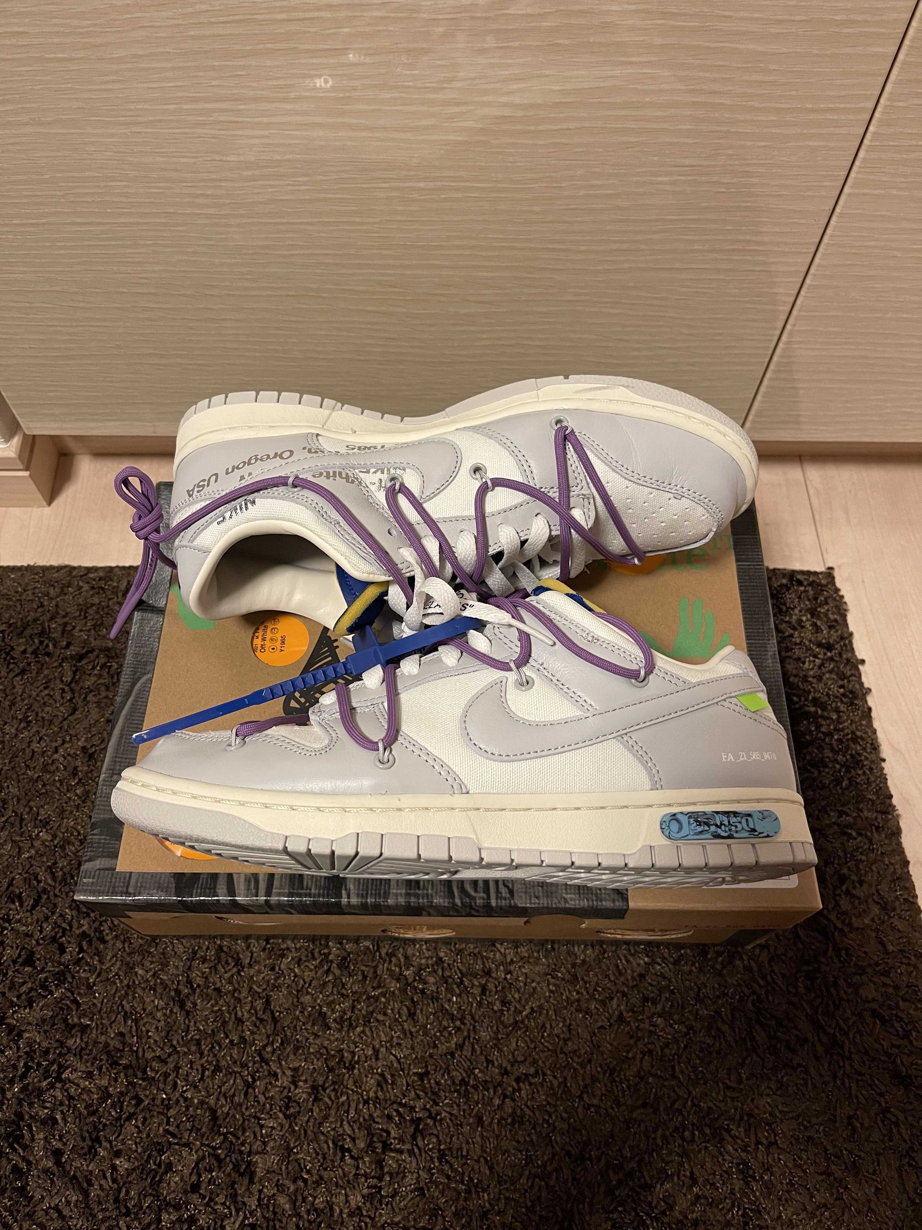 Off-White × Nike Dunk Low 1 of 50 "Lot.48" 
