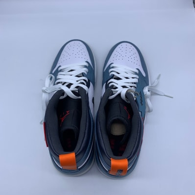 FACETASM × Nike Air Jordan 1 Mid "White/Navy"