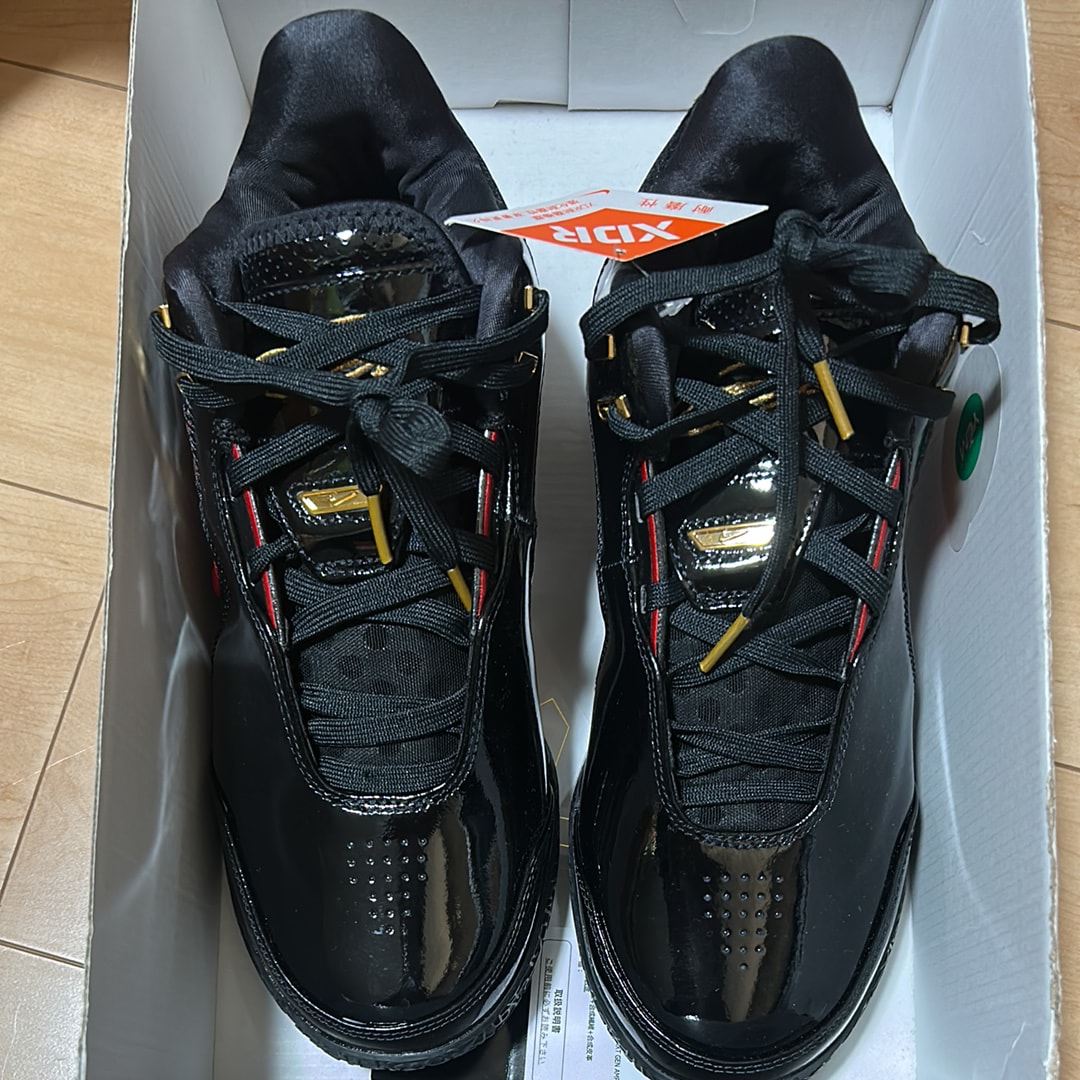 Nike LeBron NXXT Gen "Black/University Red/Metallic Gold"