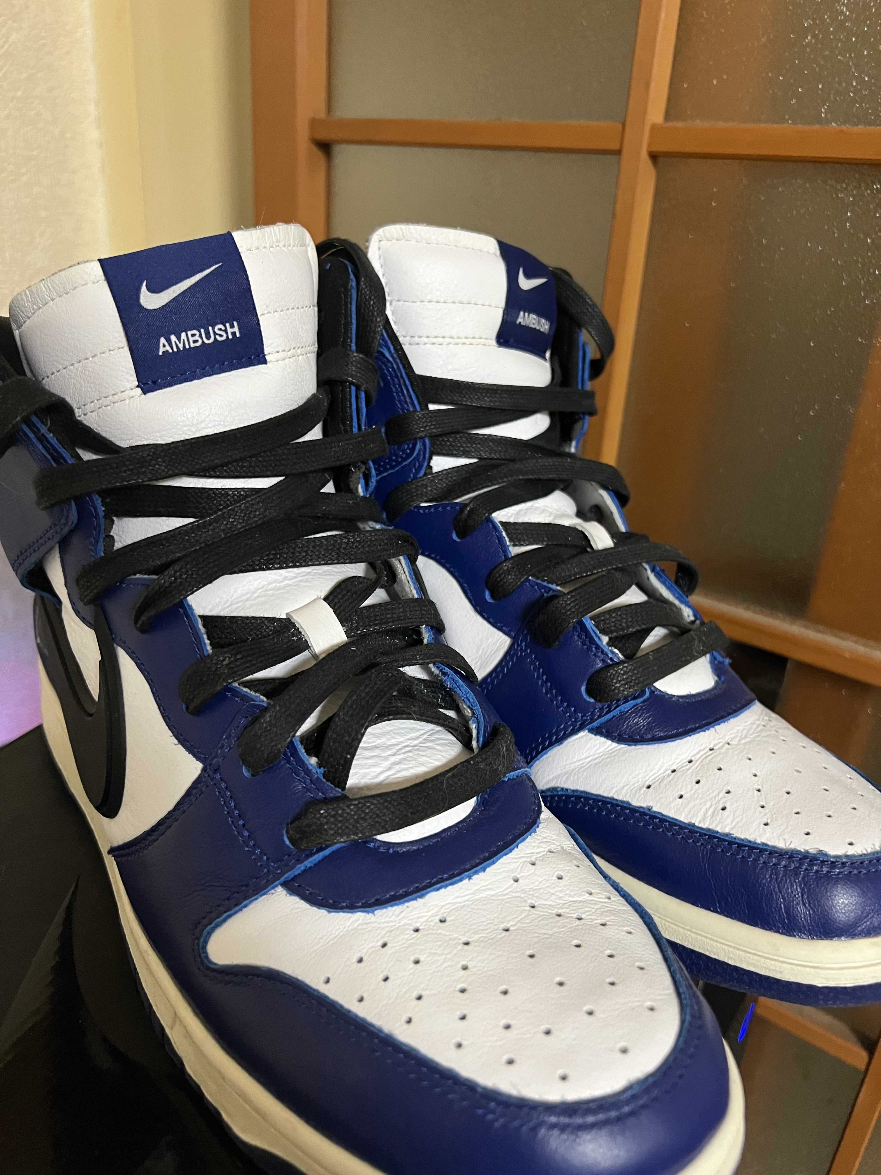 AMBUSH × NIKE DUNK HIGH "DEEP ROYAL"