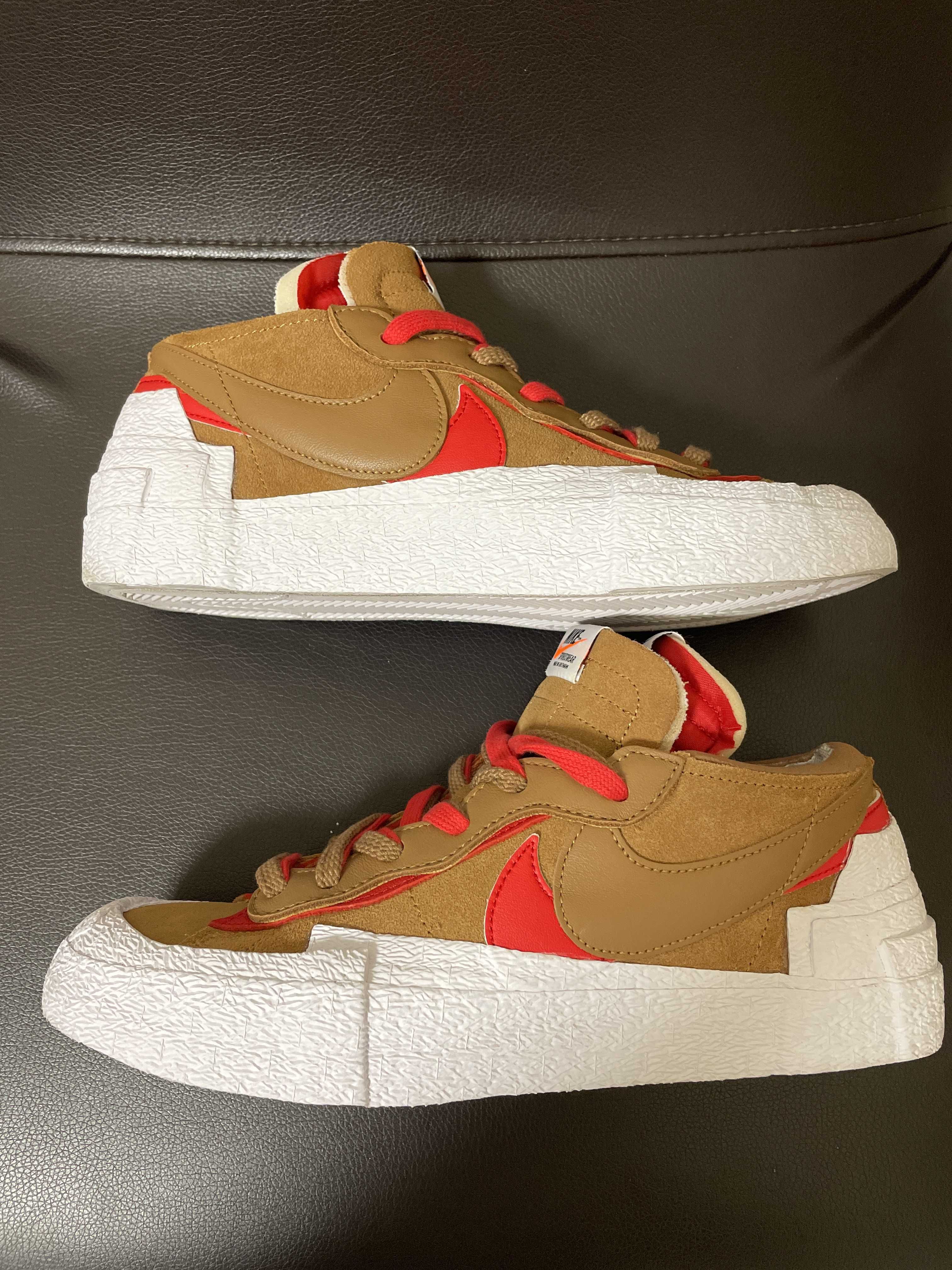 SACAI × NIKE BLAZER LOW "BRITISH TAN"