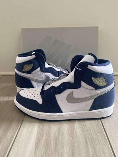 Nike Air Jordan 1 High OG CO.JP "White/Midnight Navy" (2020)(ブリーフケースなし)