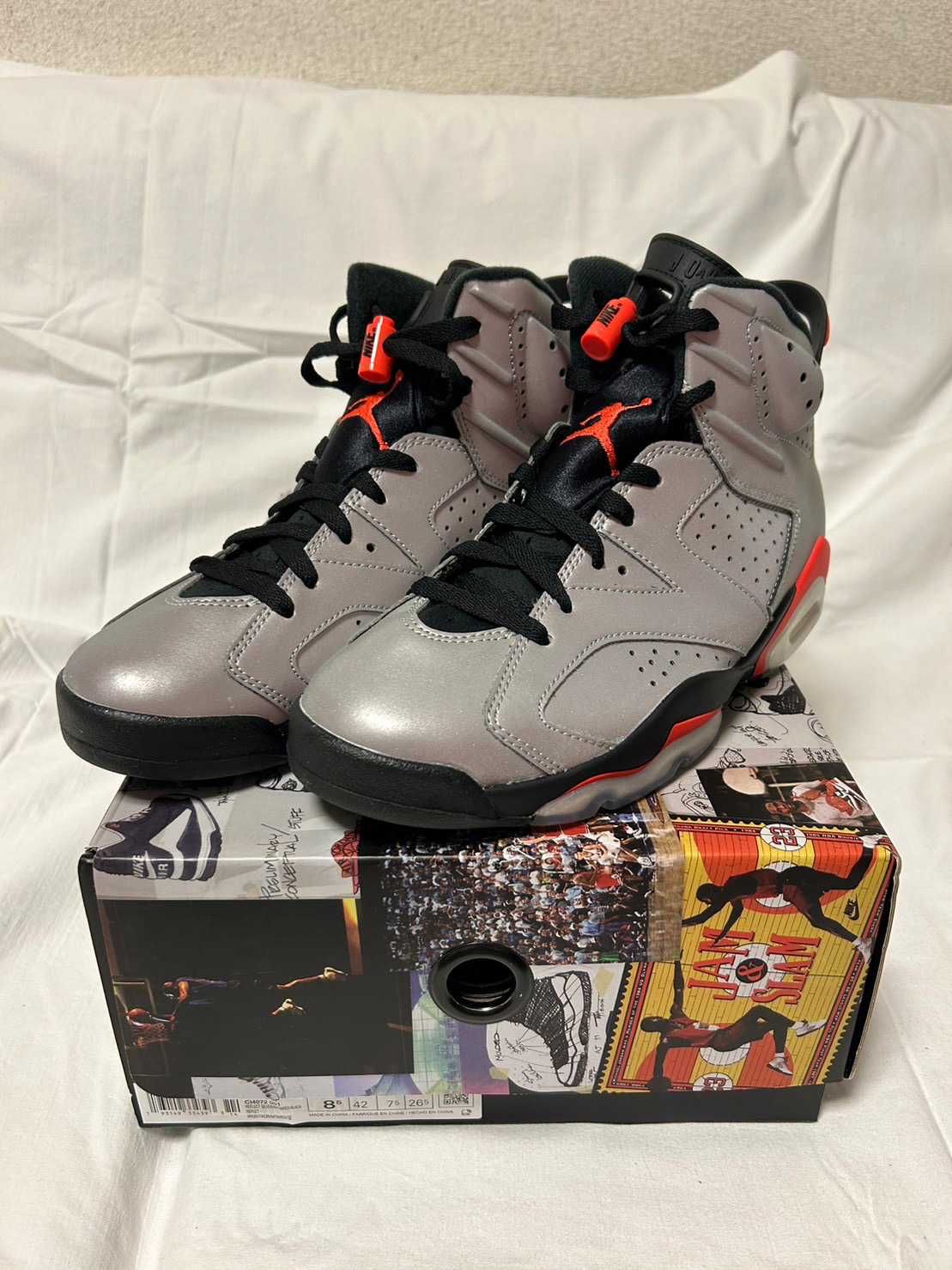 Nike Air Jordan 6 Reflective "Infrared"