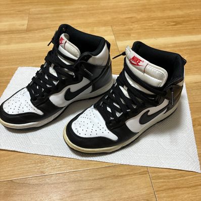 Nike Women's Dunk High "Black and White"