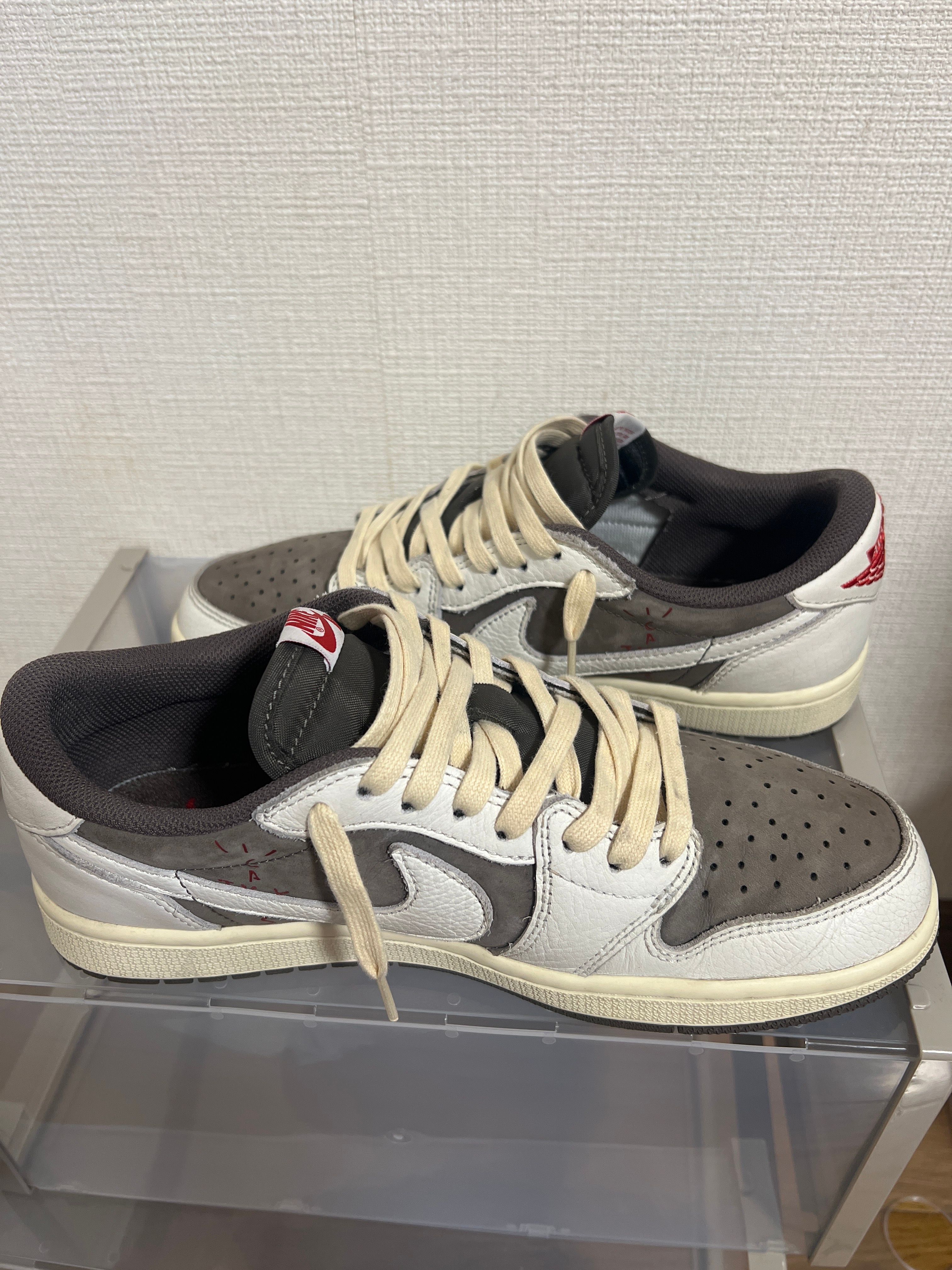 Travis Scott × Nike Air Jordan 1 Low OG SP "Reverse Mocha/Sail and Ridgerock"