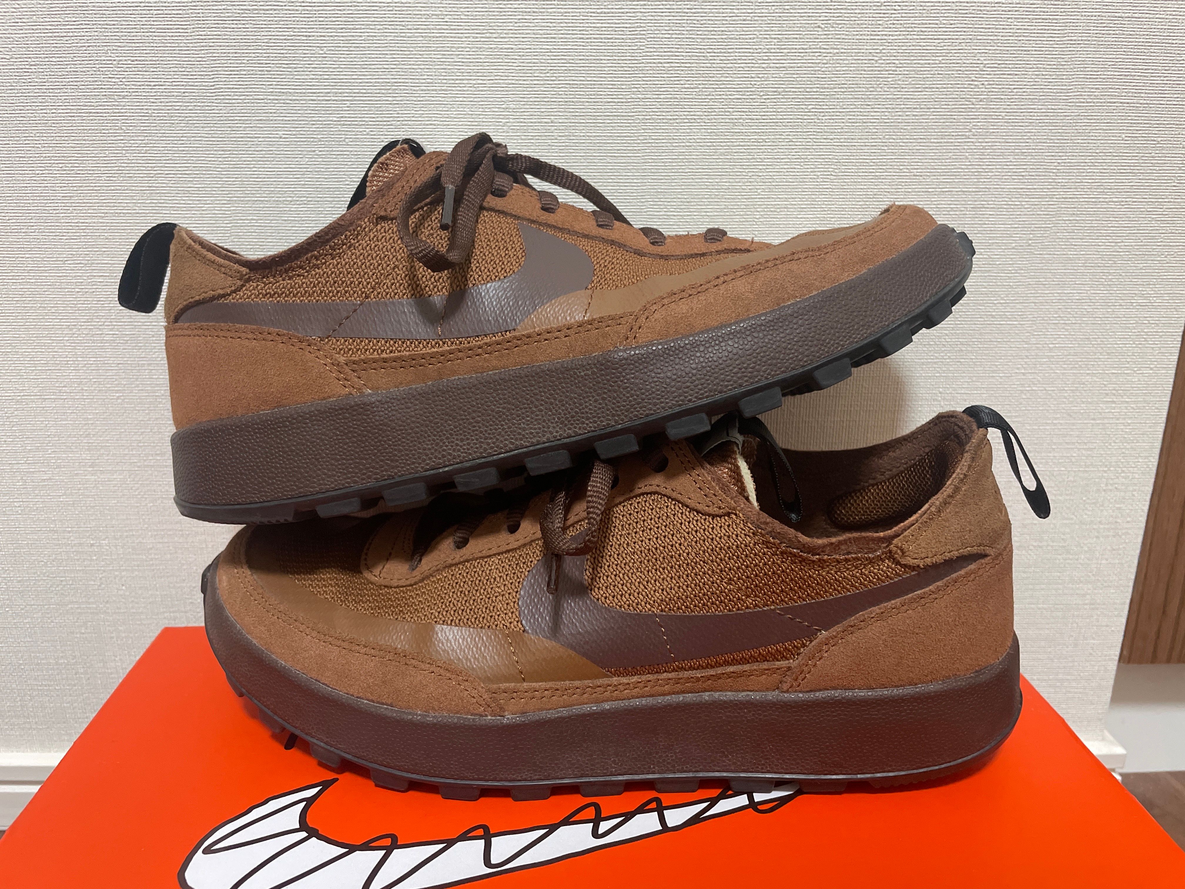 Tom Sachs × NikeCraft Women's General Purpose Shoe "Brown"