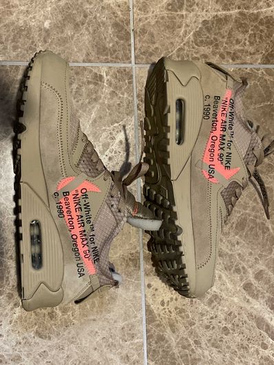Off-White × Nike Air Max 90 "Desert Ore"