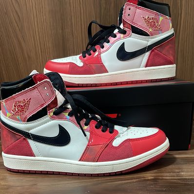 Spider-Man × Nike Air Jordan 1 Retro High OG SP "Spider-Man: Across the Spider-Verse/University Red"