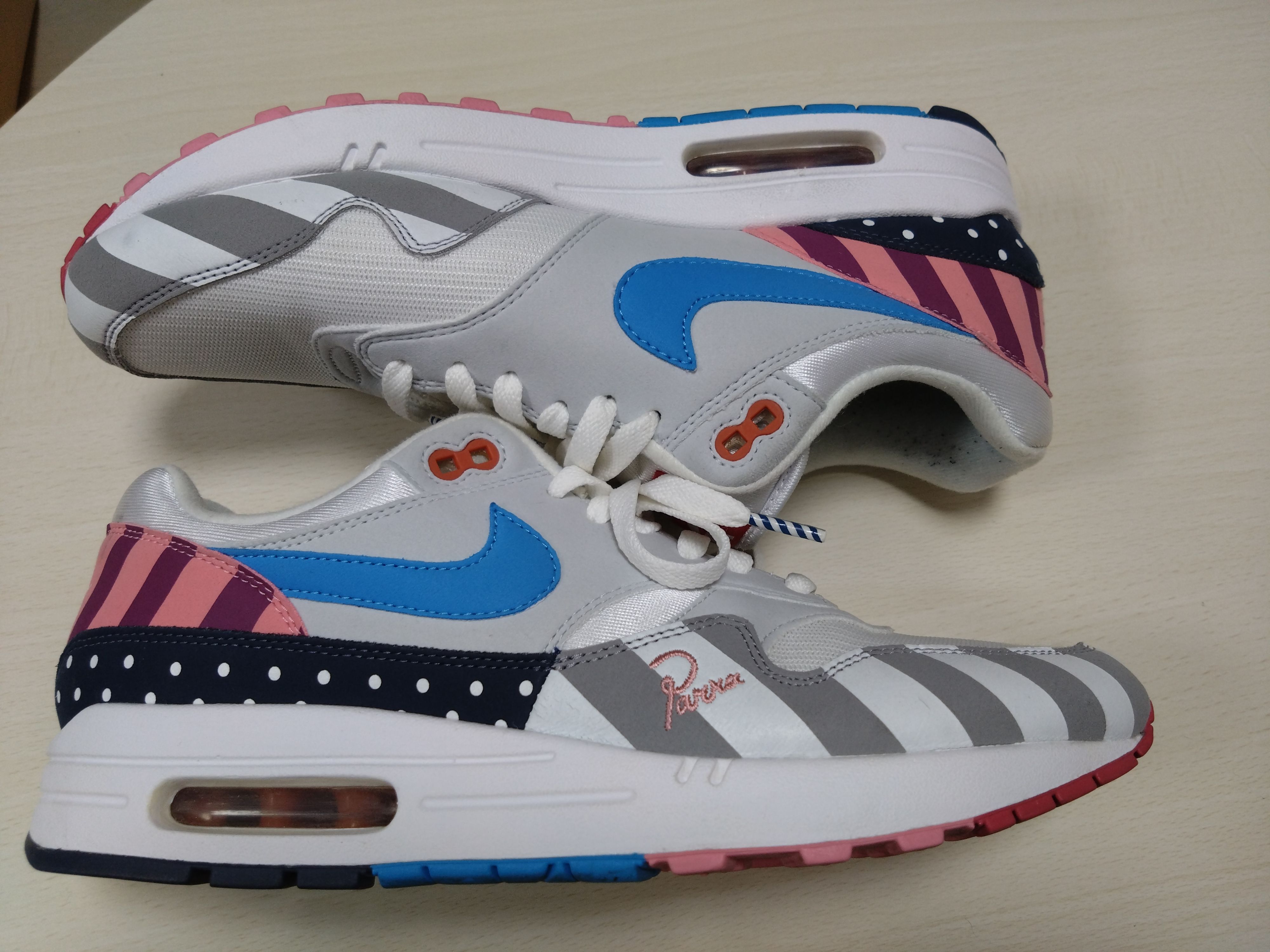 Parra × Nike Air Max 1 "White/Pure Platinum"